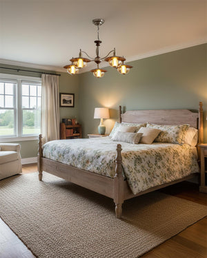 Coachlight Globe Chandelier