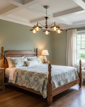 Coachlight Globe Chandelier