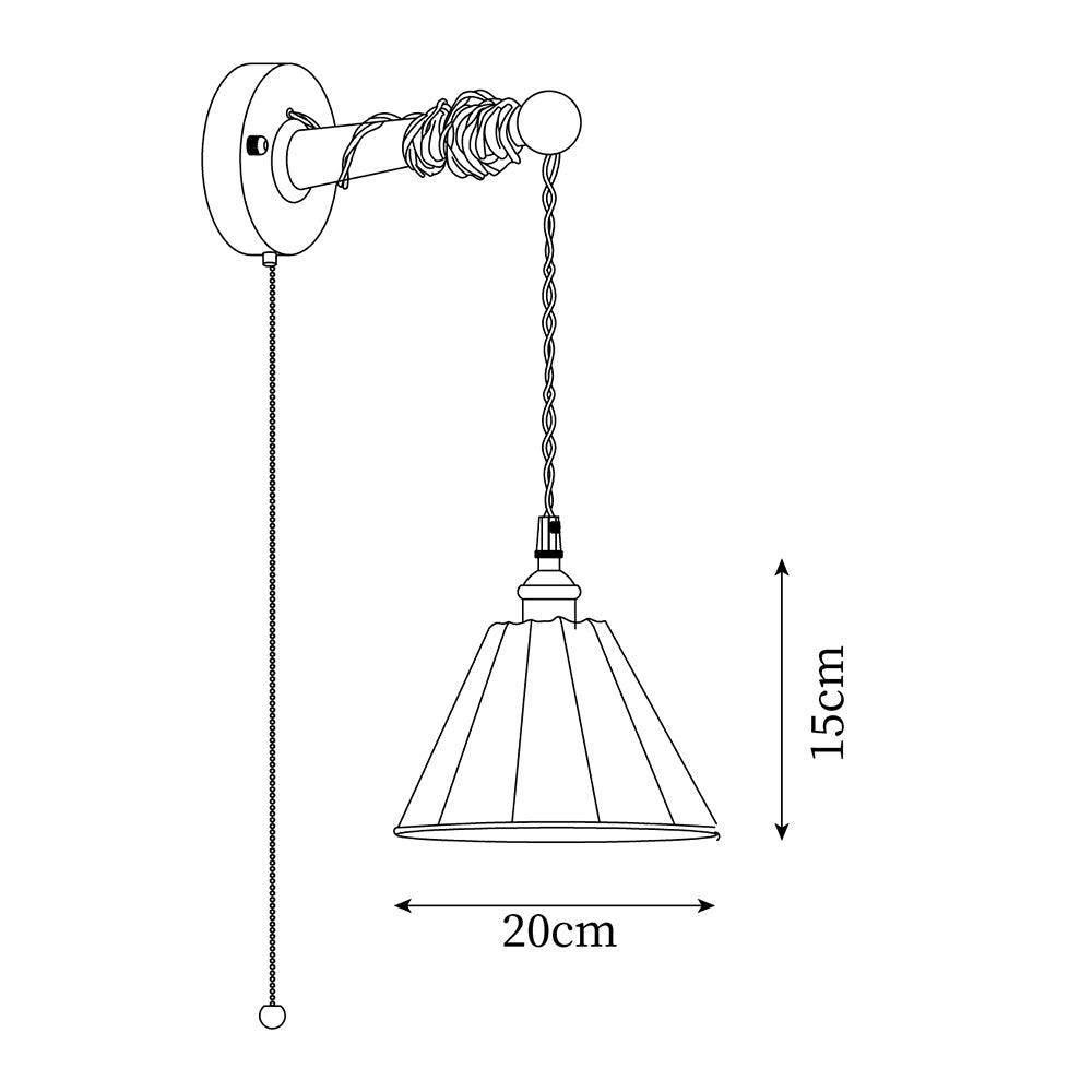Coca Wall Lamp 7.8″ - 5.9″ - Docos
