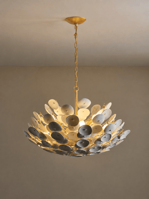 Coconut Disc Chandelier