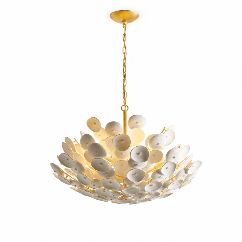 Coconut Disc Chandelier – detail 7