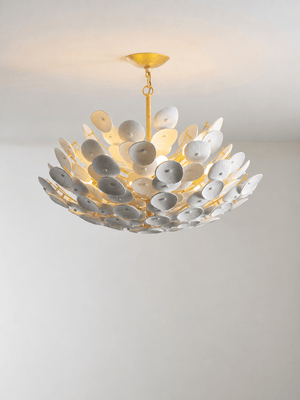 Coconut Disc Chandelier