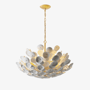 Coconut Disc Chandelier