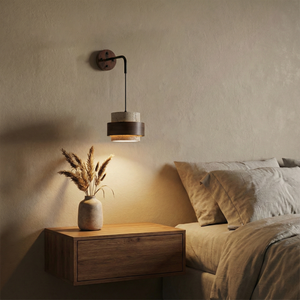 Cole Travertine Wall Lamp