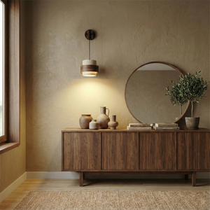 Cole Travertine Wall Lamp