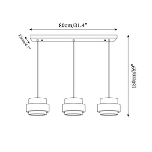 Cole Travertine Pendant Lamp