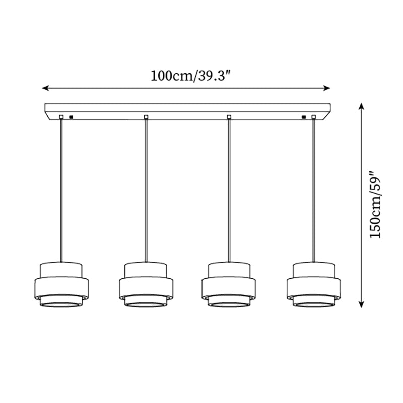 Cole Travertine Pendant Lamp