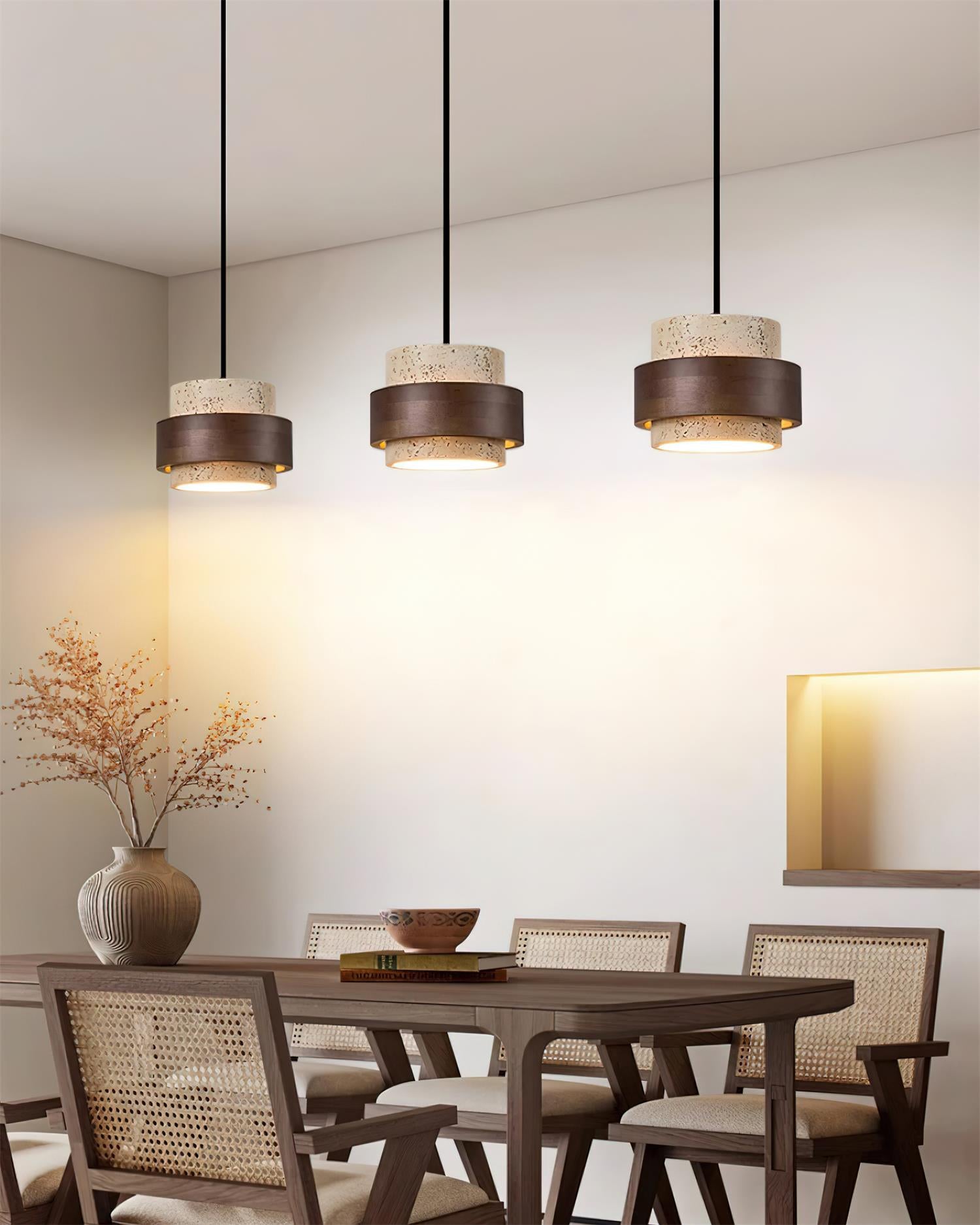 Cole Travertine Pendant Lamp