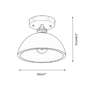 Collar Wood Ceiling Lamp