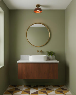 Collar Wood Ceiling Lamp