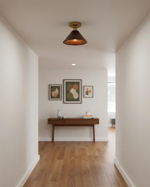 Collar Wood Ceiling Lamp