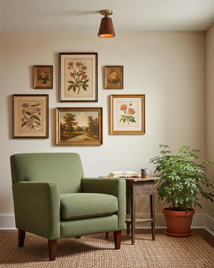 Collar Wood Ceiling Lamp