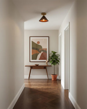 Collar Wood Ceiling Lamp