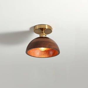 Collar Wood Ceiling Lamp