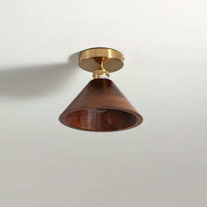 Collar Wood Ceiling Lamp