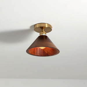 Collar Wood Ceiling Lamp