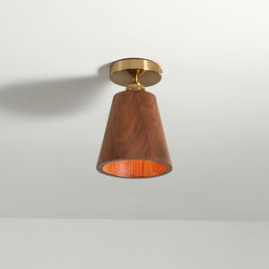 Collar Wood Ceiling Lamp