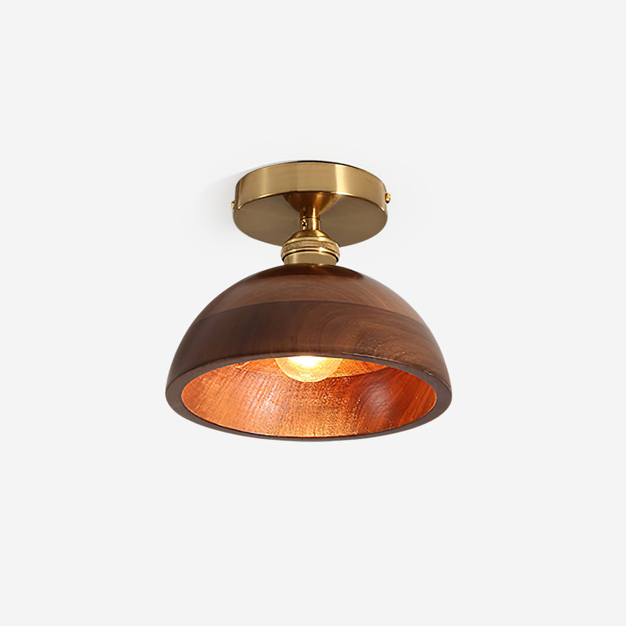 Collar Wood Ceiling Lamp