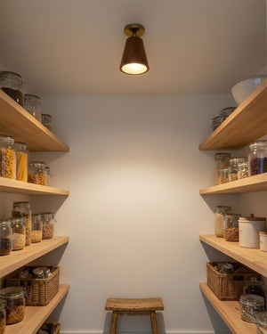 Collar Wood Ceiling Lamp