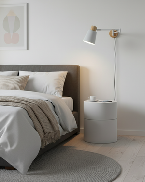 Collin Adjustable Plug In Wall Lamp