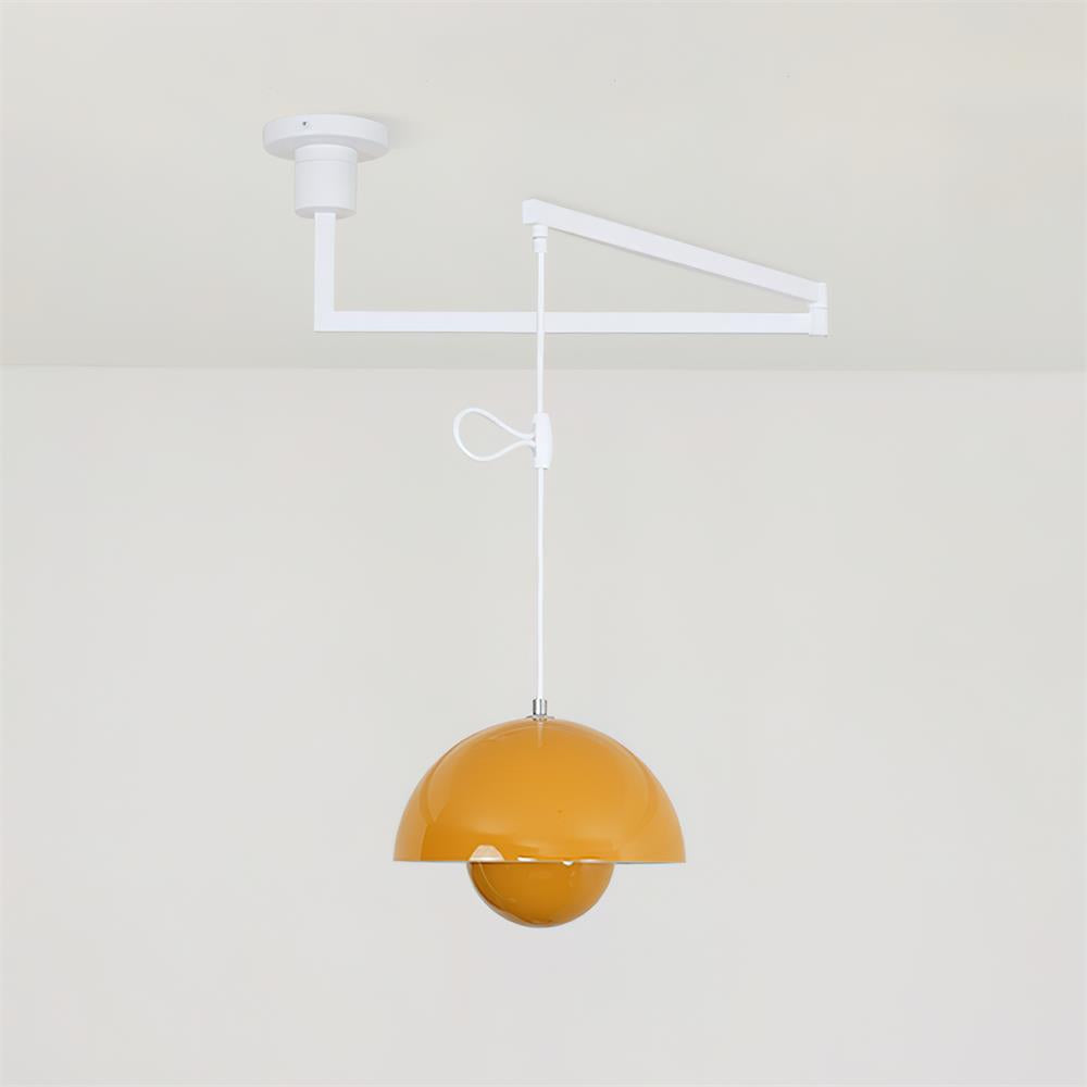 Color Swing Arm Pendant Light