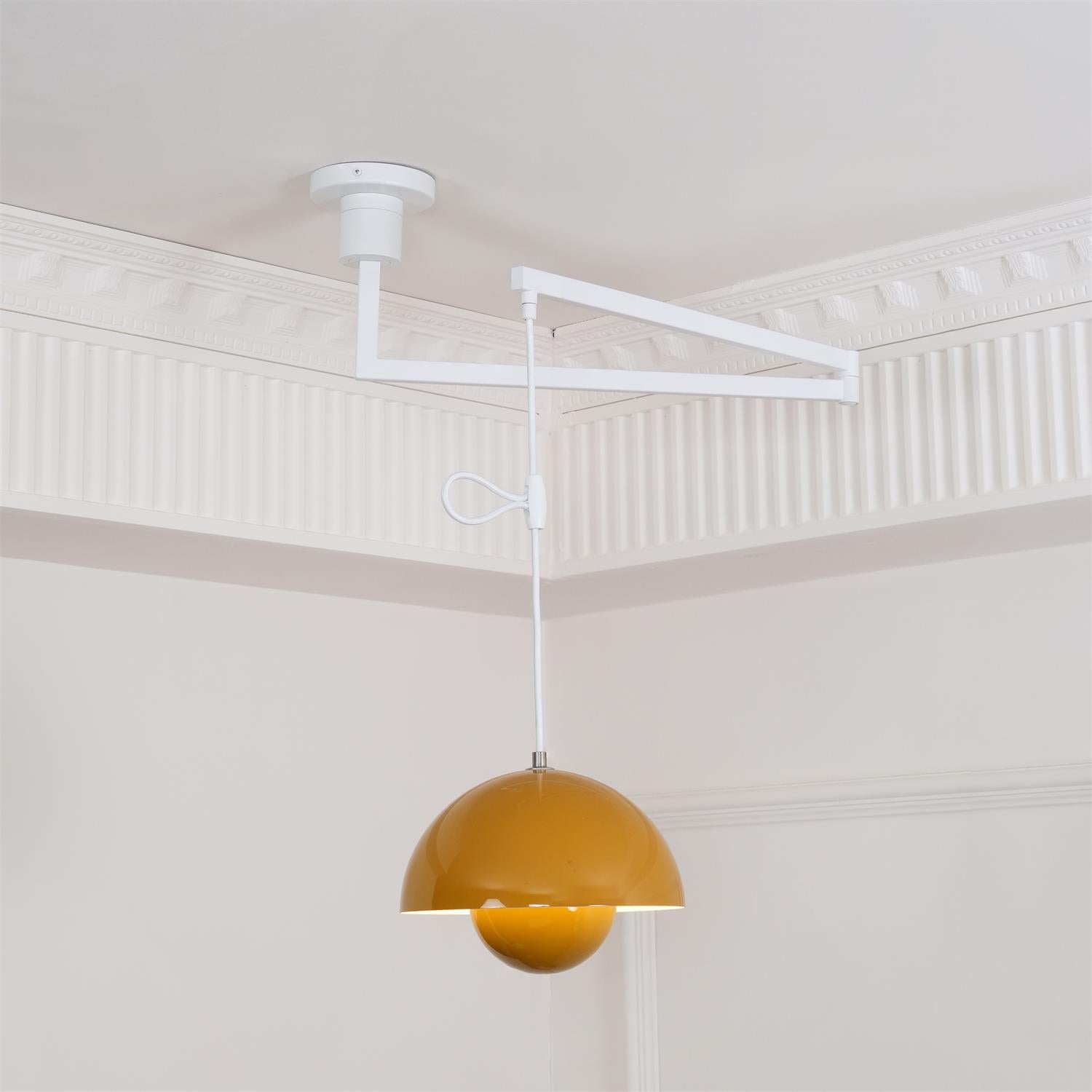 Color Swing Arm Pendant Light