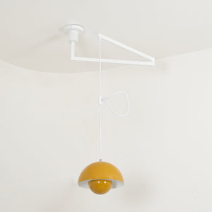 Color Swing Arm Pendant Light