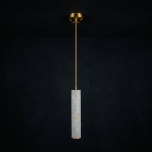 Column Alabaster Staircase Chandelier