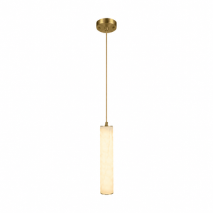 Column Alabaster Staircase Chandelier