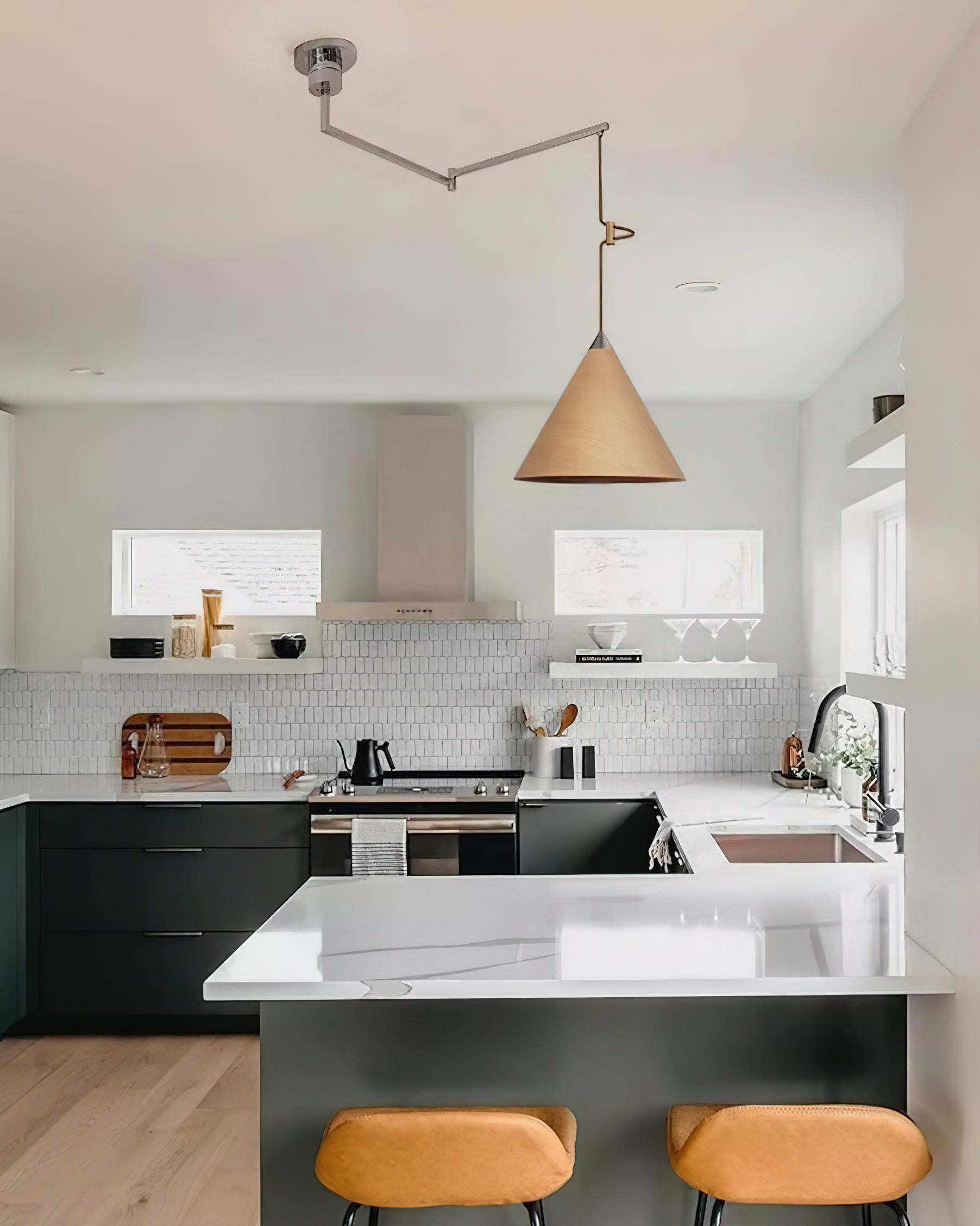 Conira Swing Arm Pendant Lamp