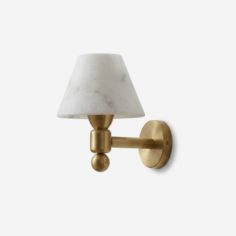 Contrast Alabaster Wall Sconce
