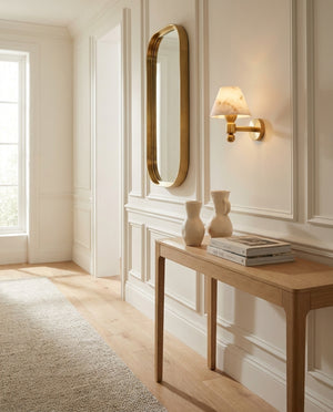 Contrast Alabaster Wall Sconce