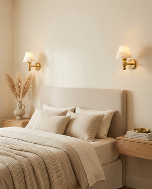 Contrast Alabaster Wall Sconce