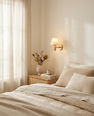 Contrast Alabaster Wall Sconce