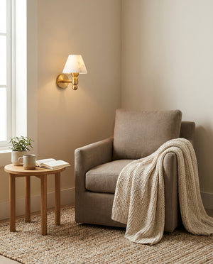 Contrast Alabaster Wall Sconce