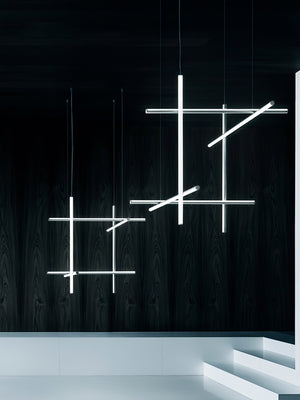 Gridline Linear Chandelier