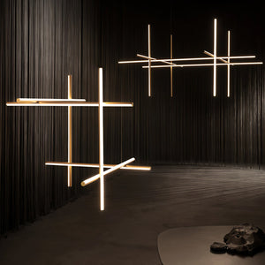Gridline Linear Chandelier
