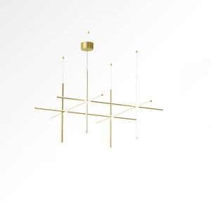 Gridline Linear Chandelier