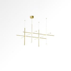 Gridline Linear Chandelier