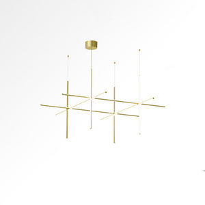 Gridline Linear Chandelier