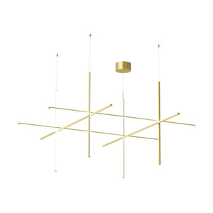 Gridline Linear Chandelier