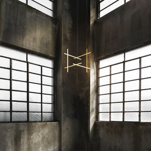 Gridline Linear Chandelier