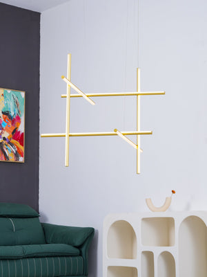 Gridline Linear Chandelier