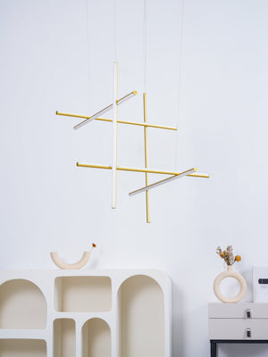 Gridline Linear Chandelier