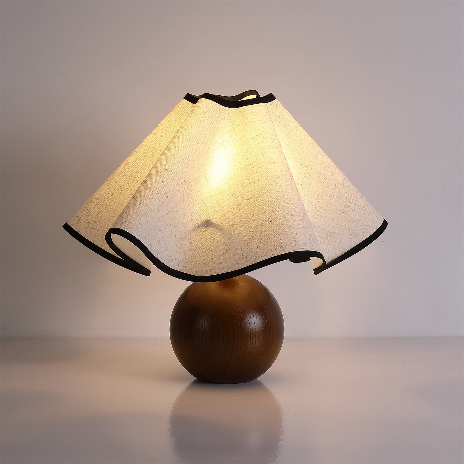 Cora Wood Table Lamp