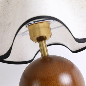 Cora Wood Table Lamp