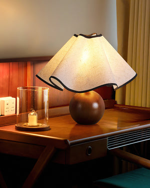 Cora Wood Table Lamp