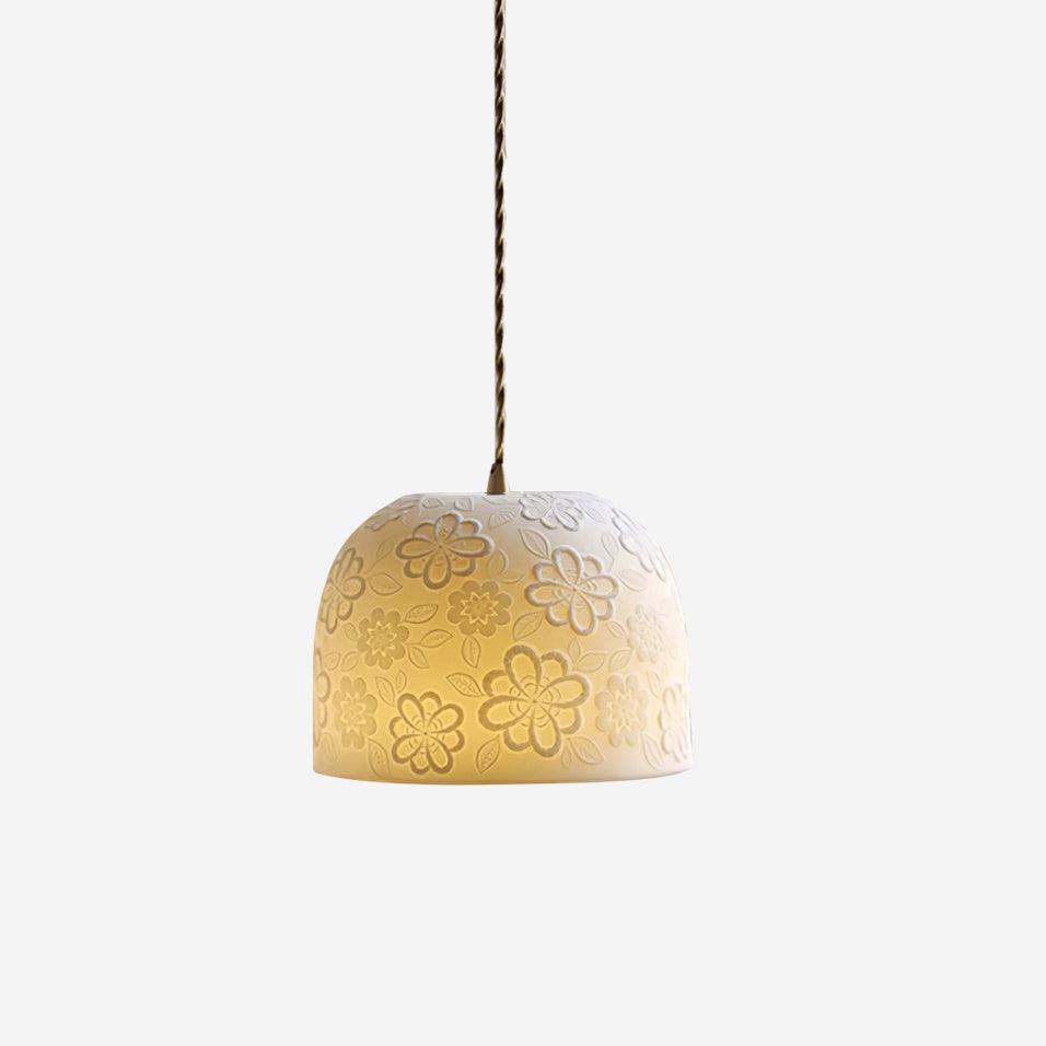 Corals Ceramics Pendant Lamp 7.8″- 5.5″ - Docos