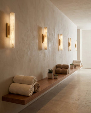 Core Alabaster Wall Sconce