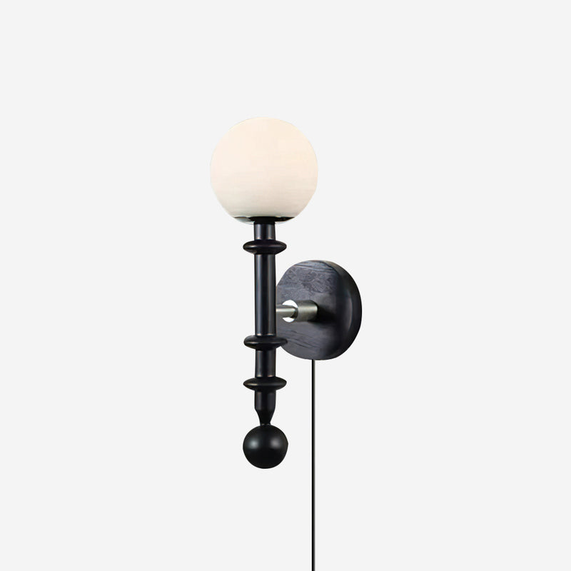 Coslett Wood Plug In Wall Lamp – detail 21